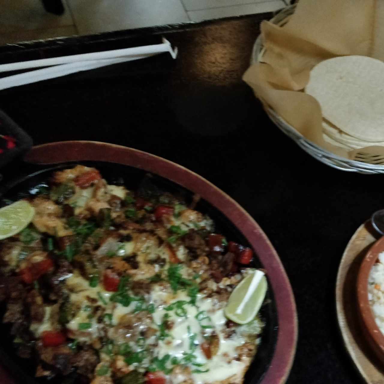 Alambre al Gratin