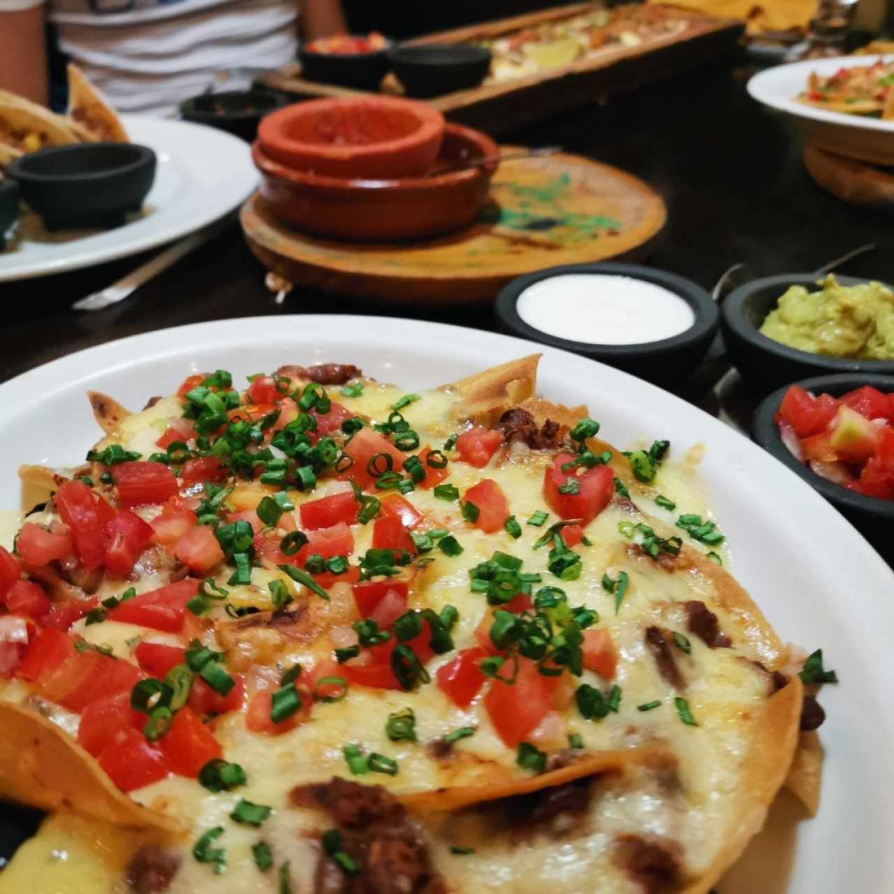 nachos 3 quesos