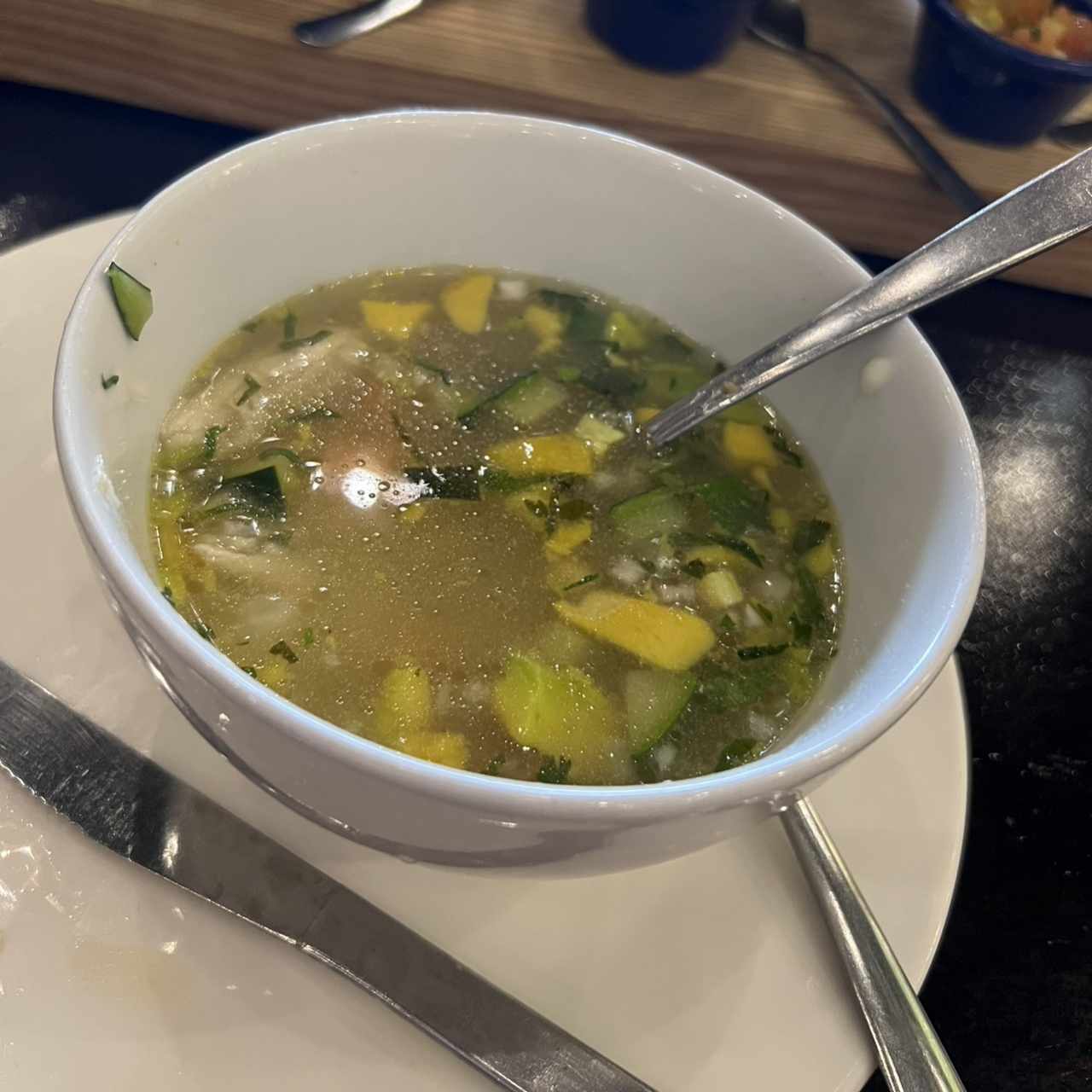 Caldo de pollo