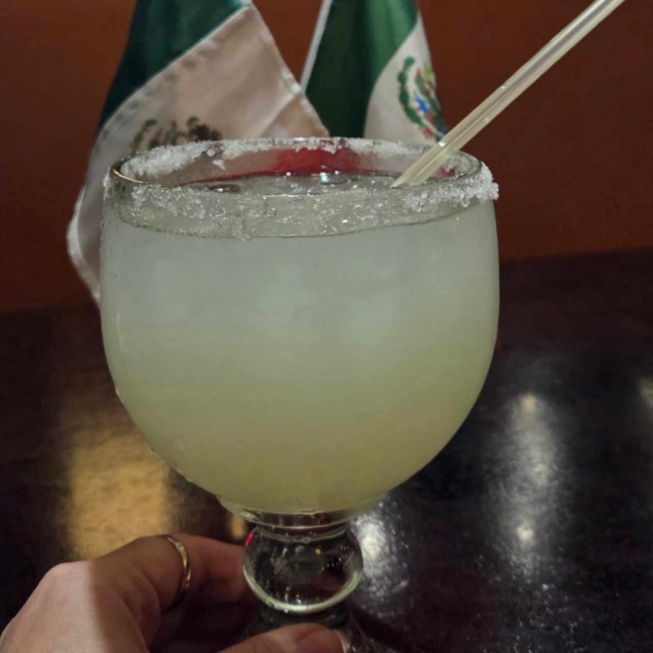 Margarita en las rocas
