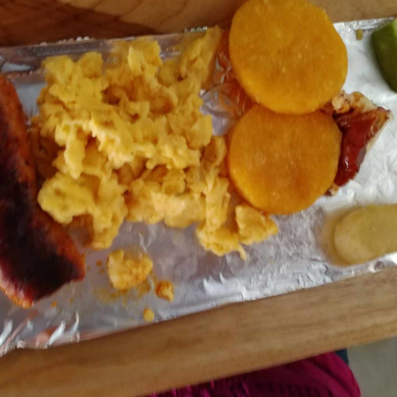desayuno criollo con carimañola