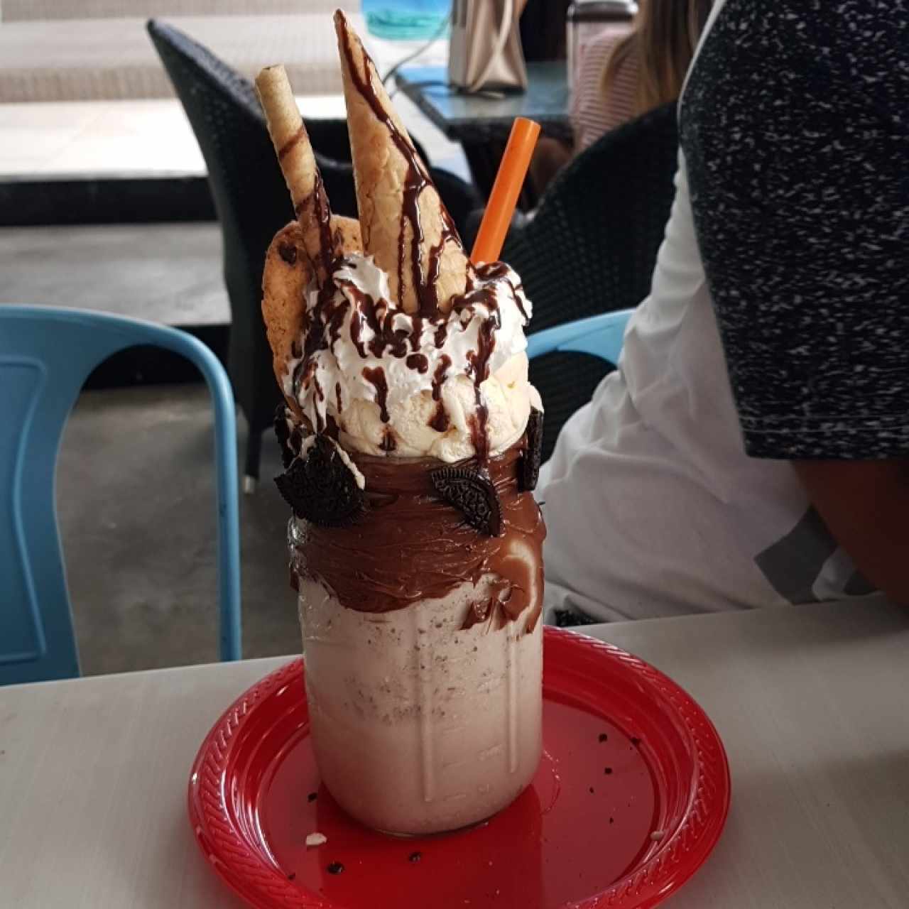 Milkshake de Oreo... que locura!