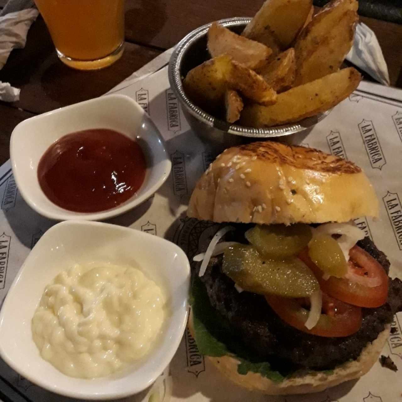 Hamburguesas - Old school