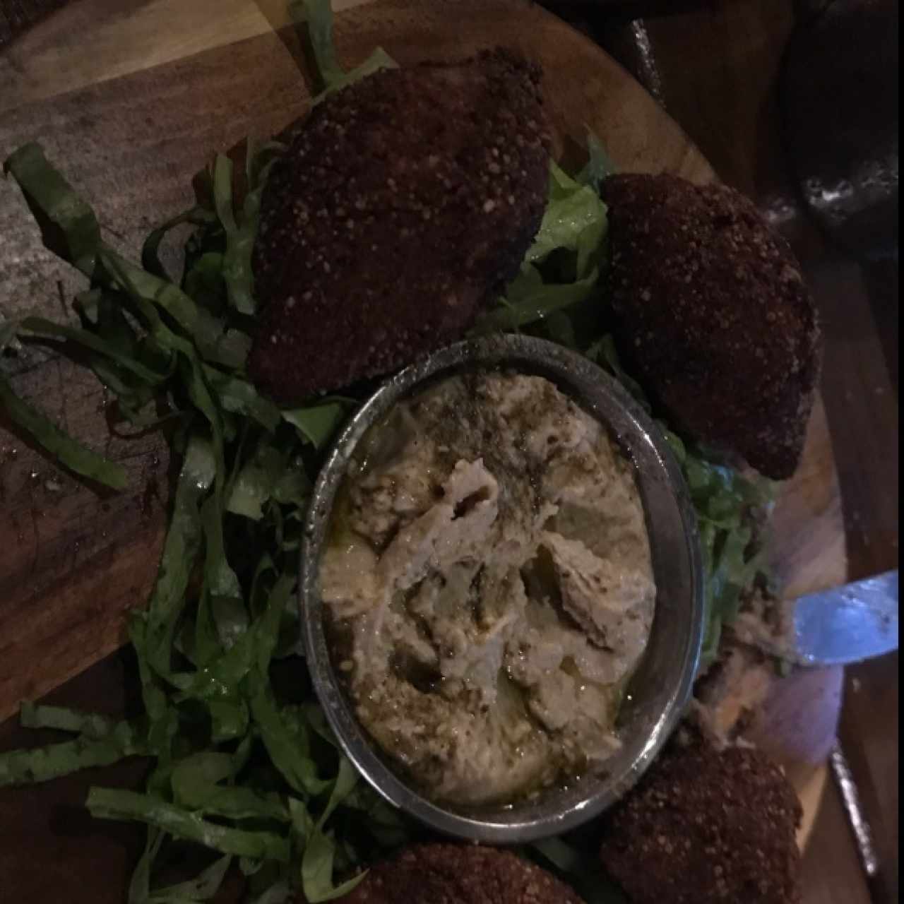 kibe con humus 