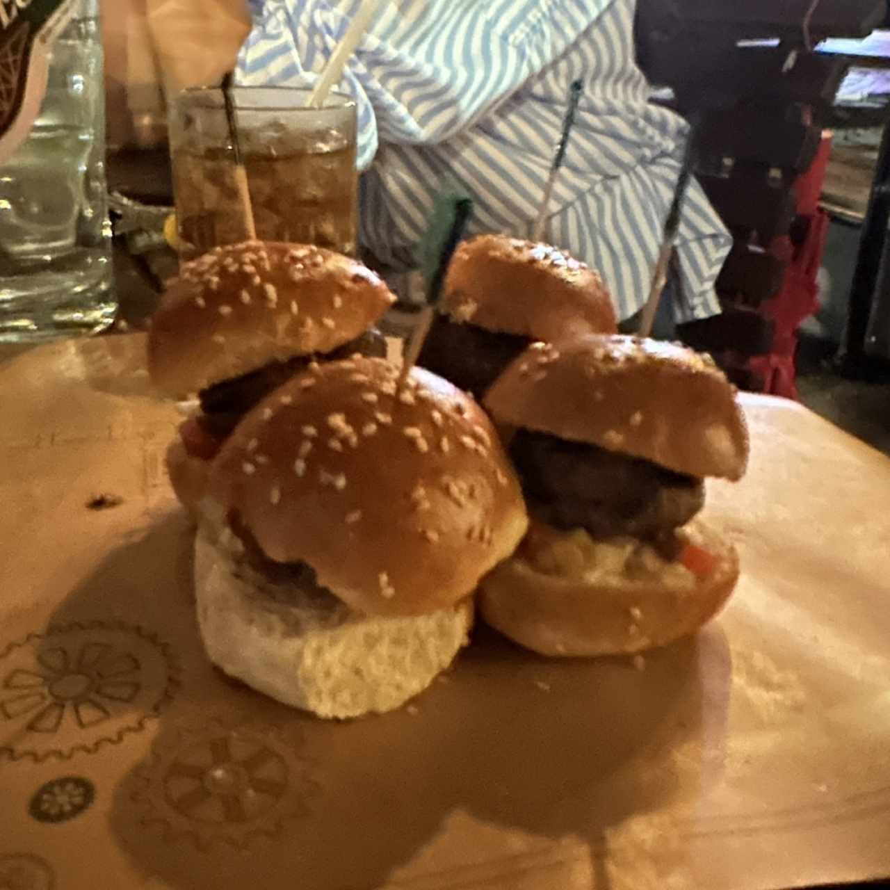 Mini burgers