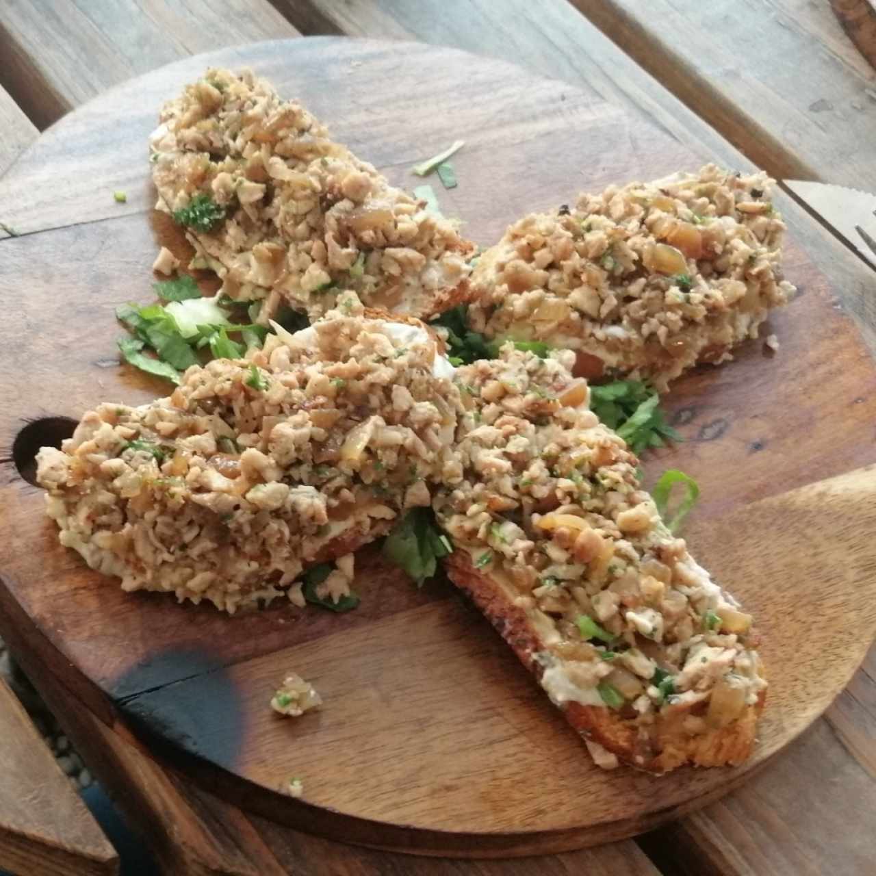Entradas - Estás Tostadísimo pollo