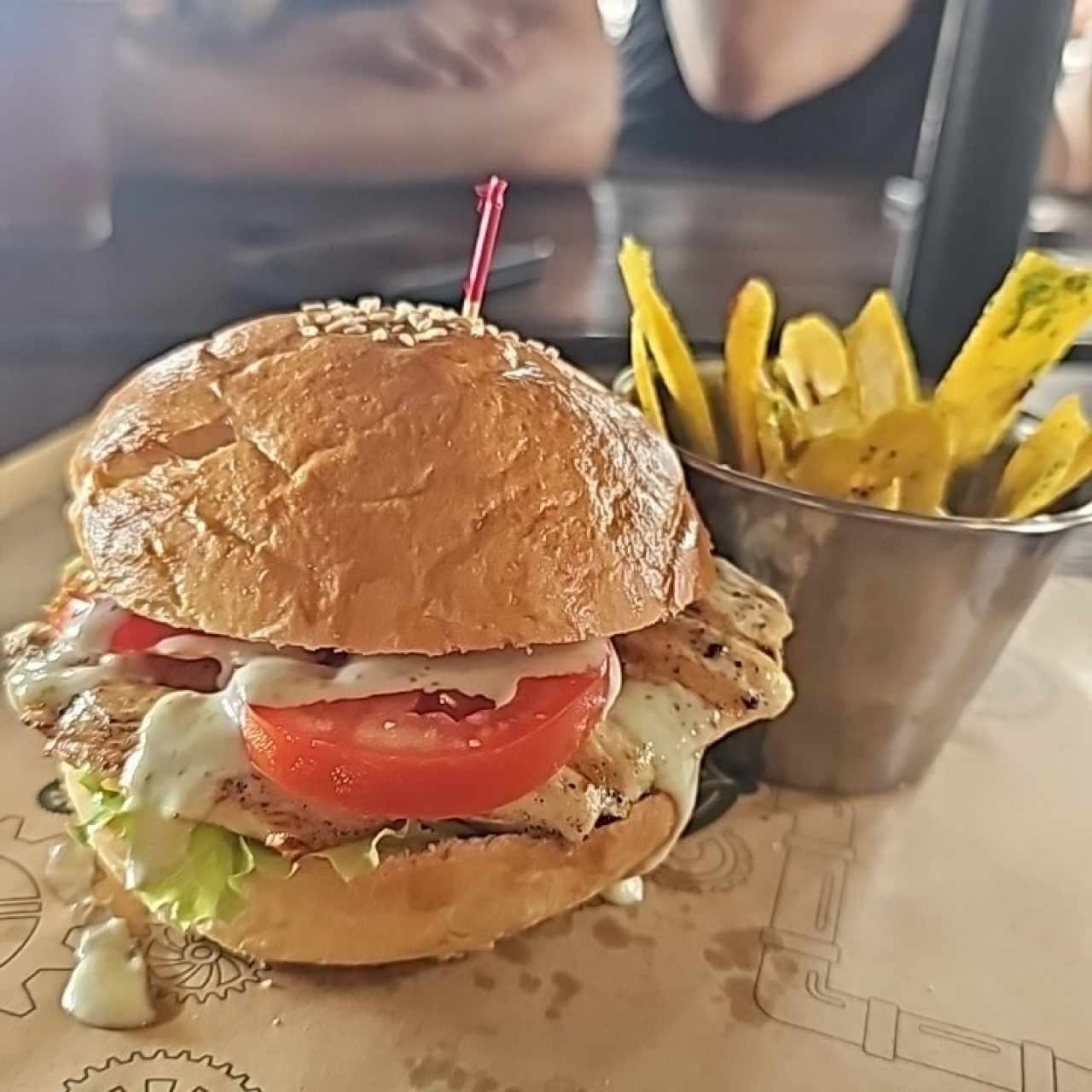 Hamburguesas - La Pollera
