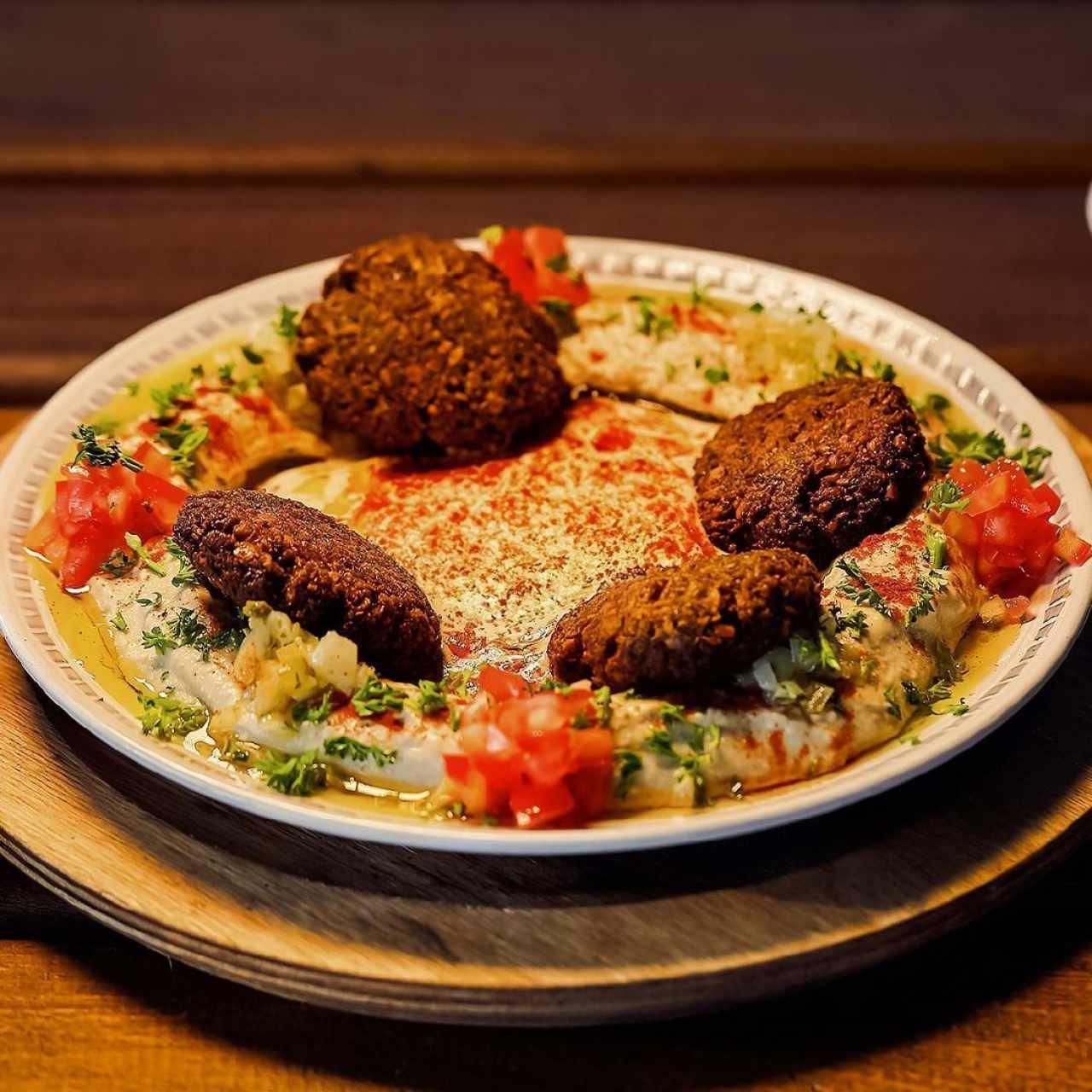Hummus Falafel