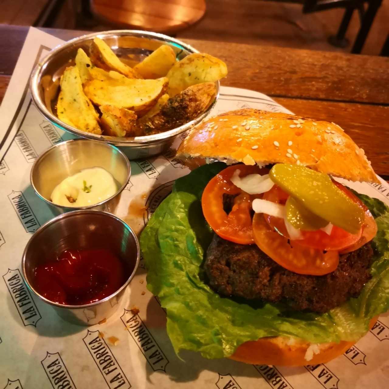 la fábrica burger