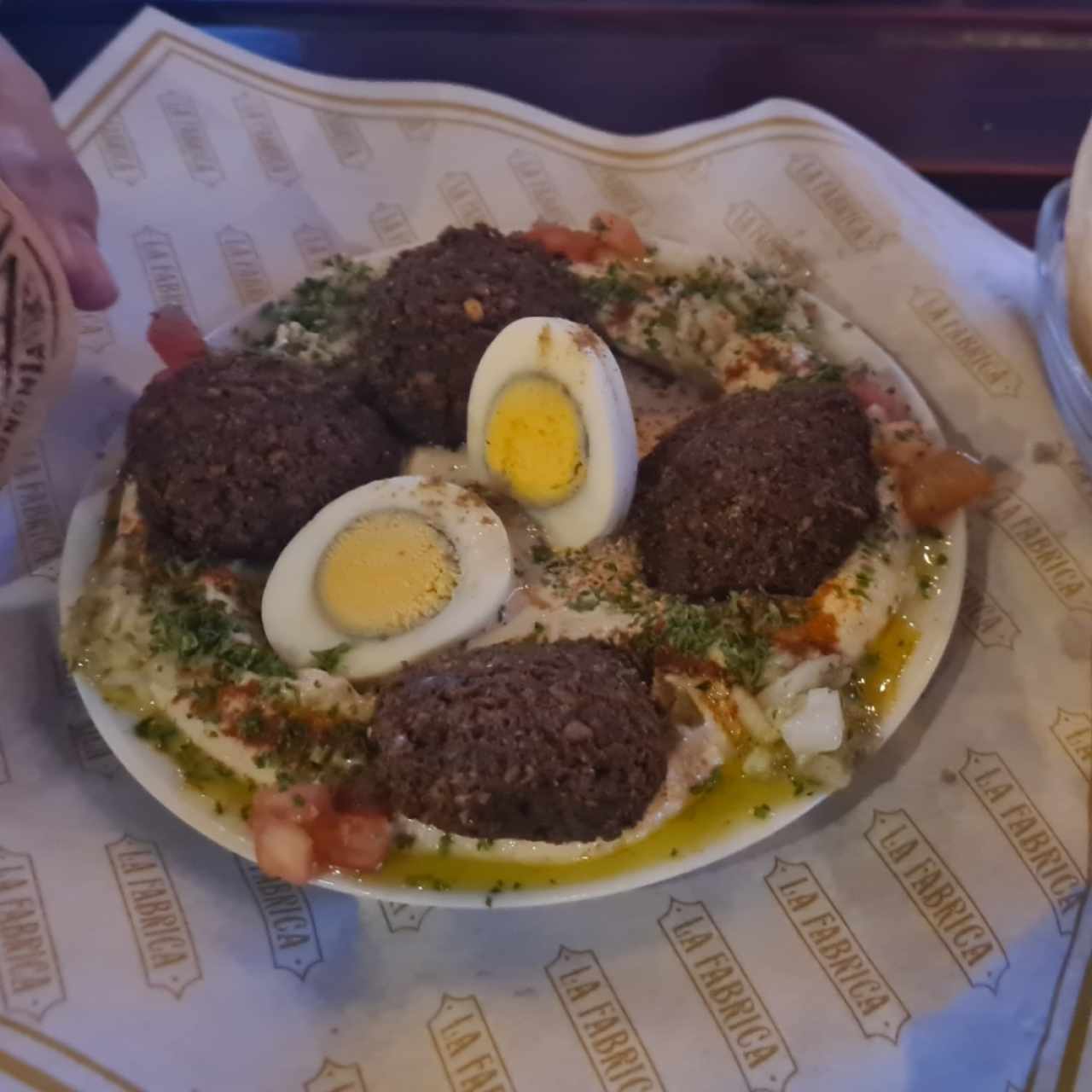 - Hummus Falafel