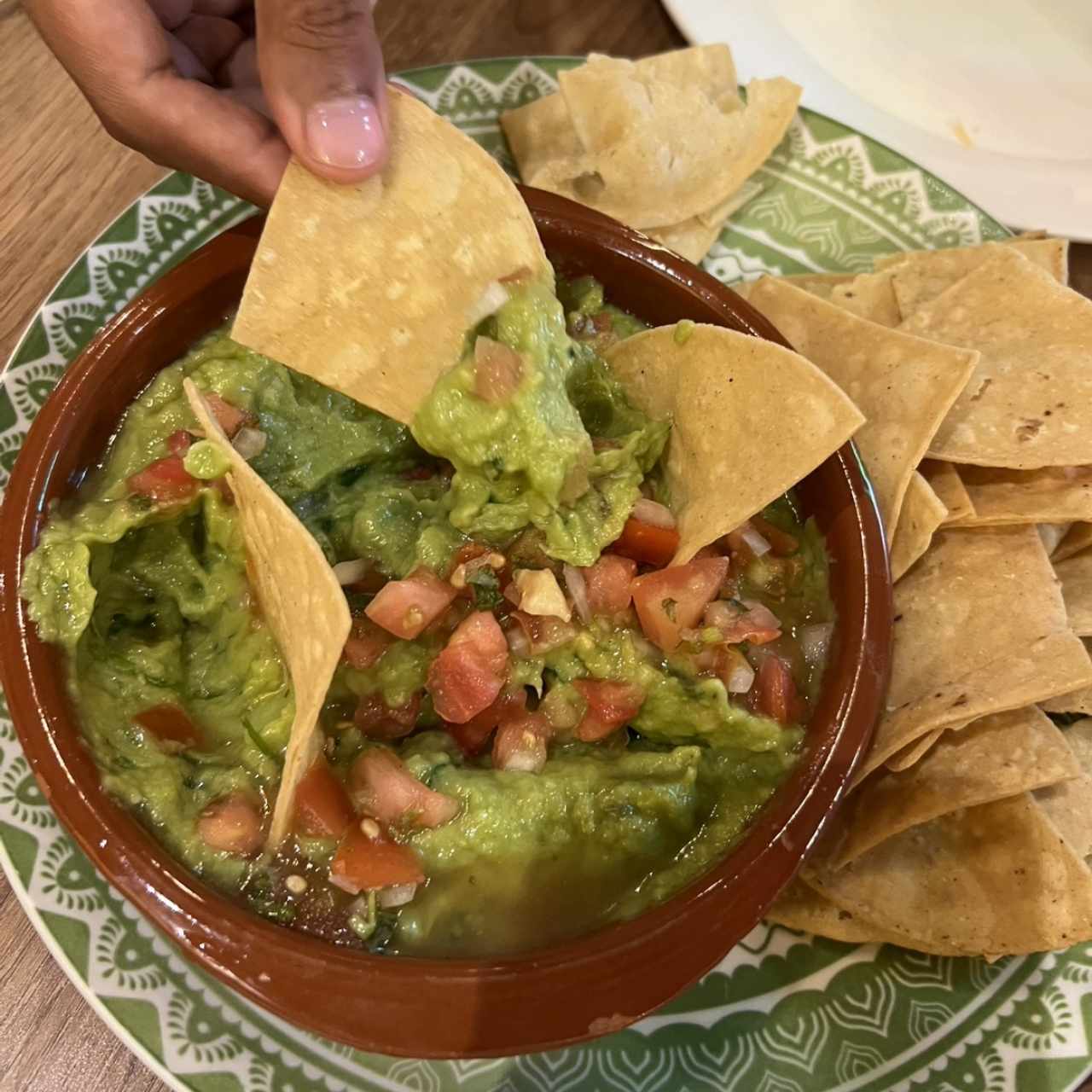 Guacamole de la casa