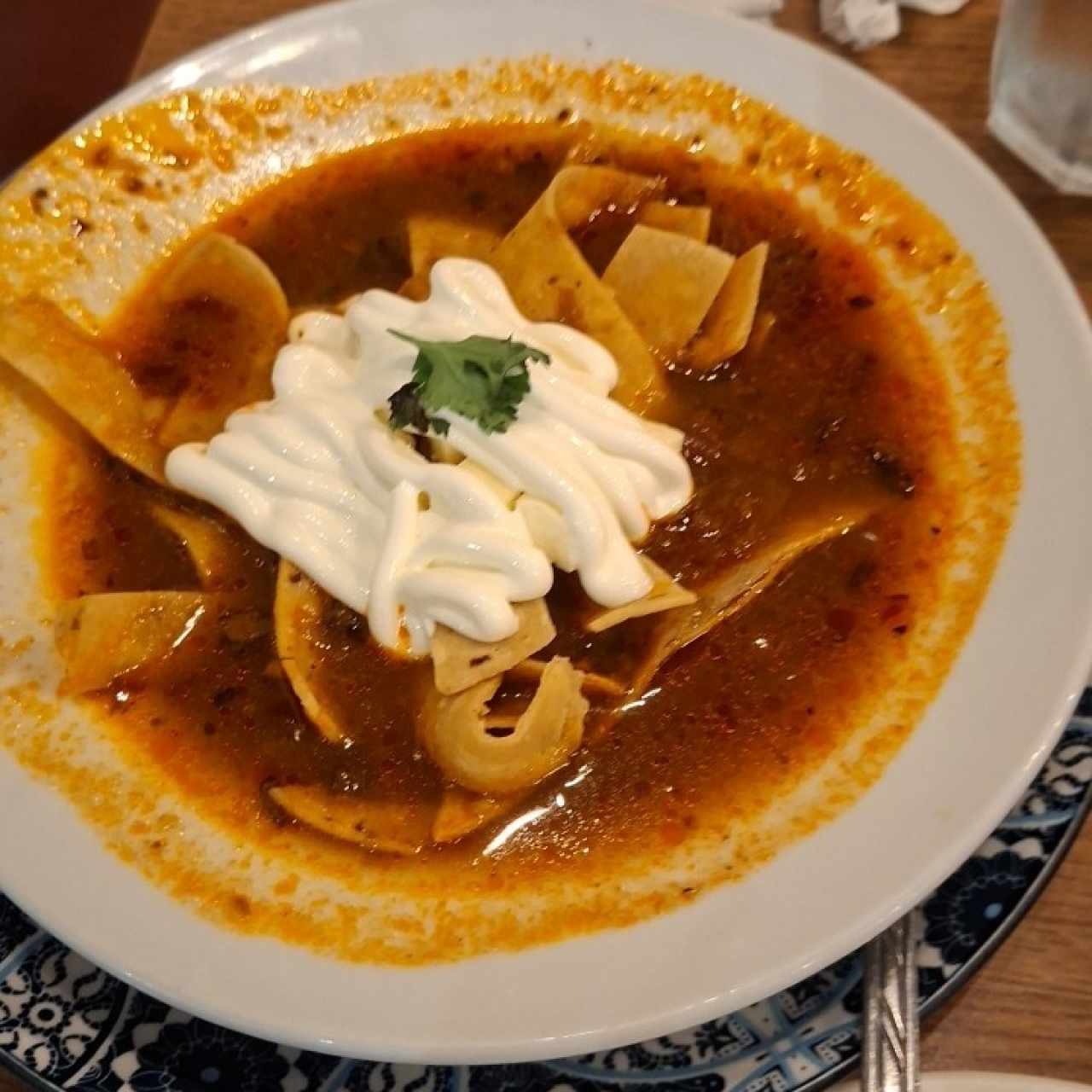 Los Antojables - Sopa de Tortillas