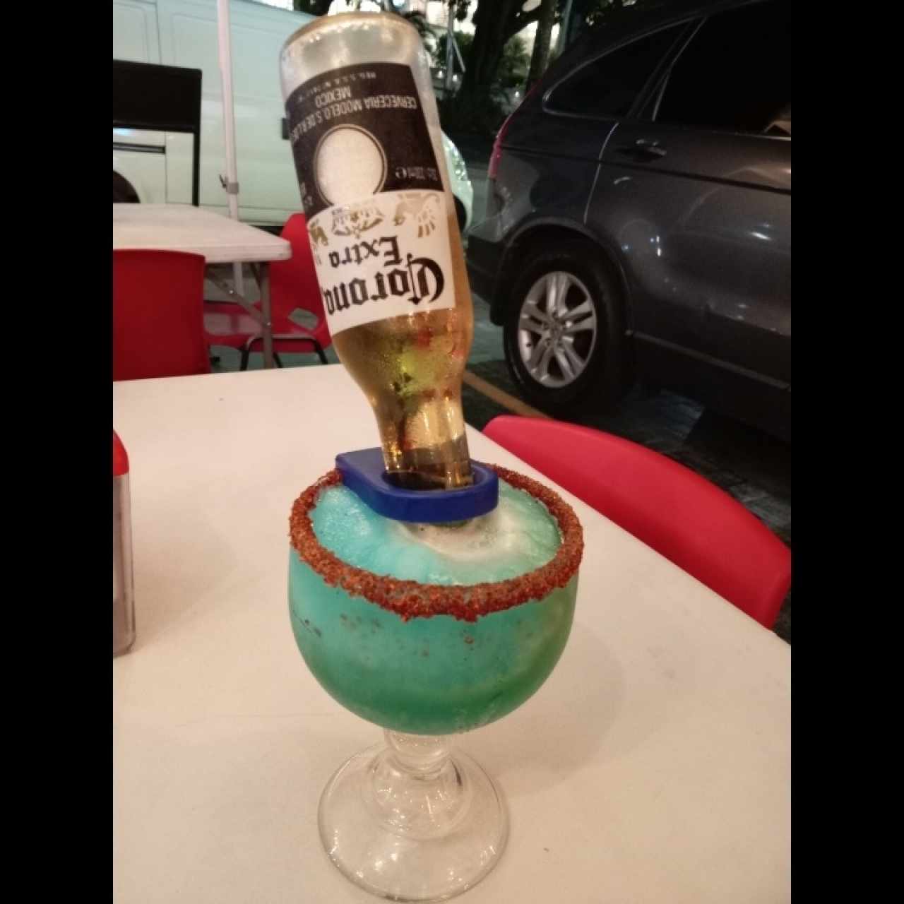 Margarota de Curazao Azul
