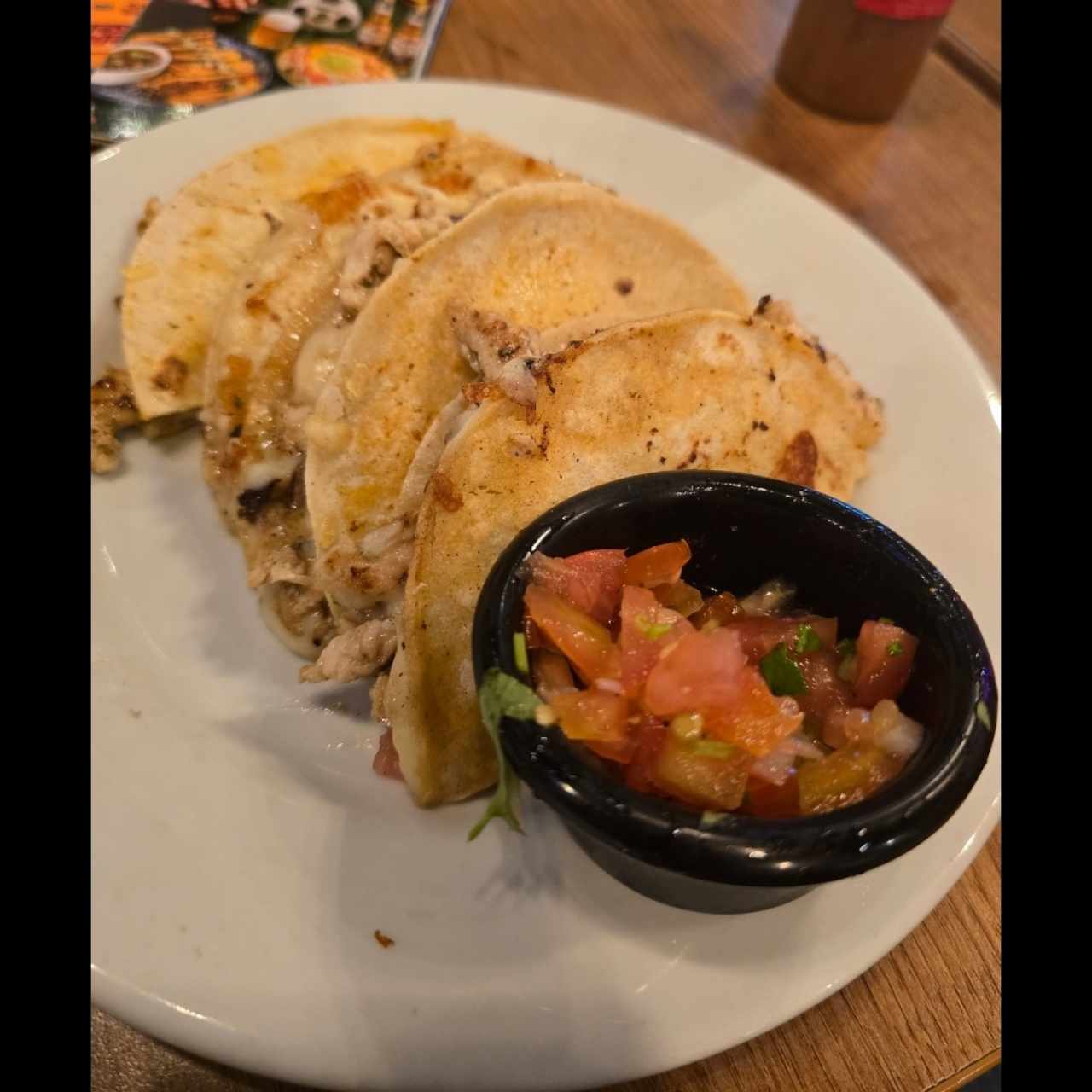 Quesadillas de pollo 