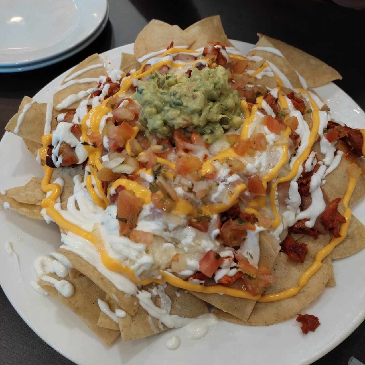 nachos al pastor 