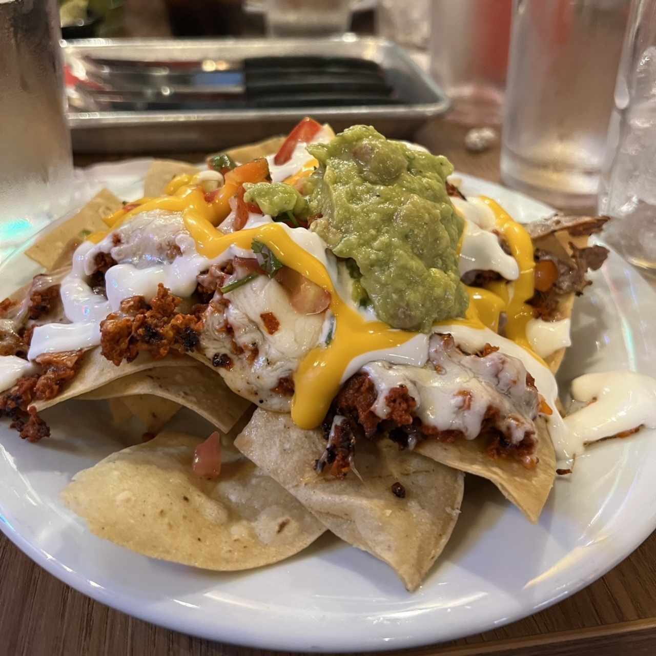Nachos - menú ejecutivo