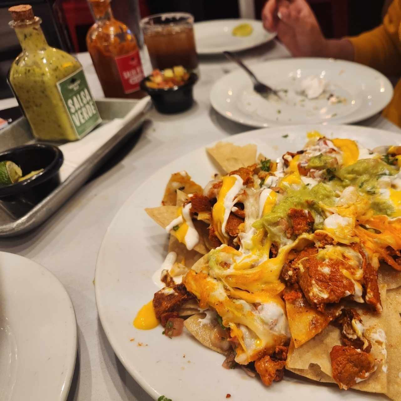 nachos al pastor