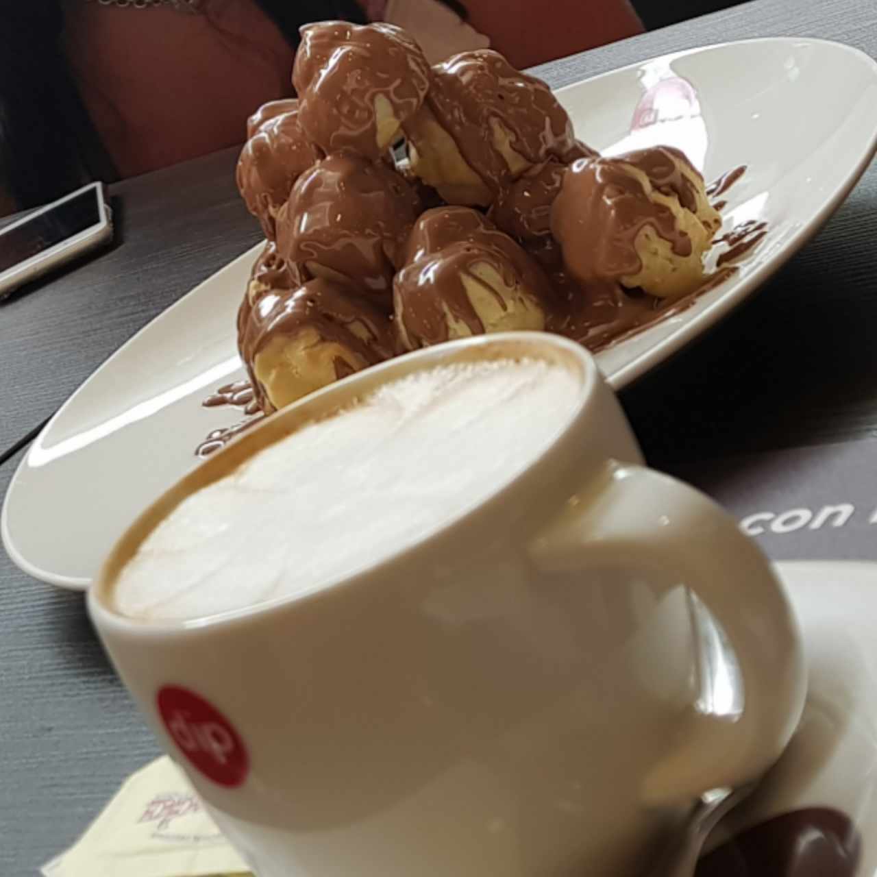 cream puff pyramid