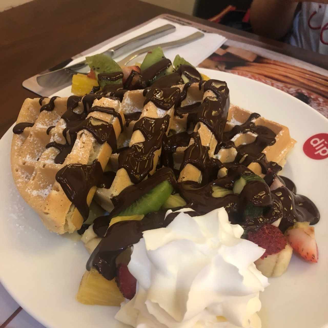Waffles dipndip