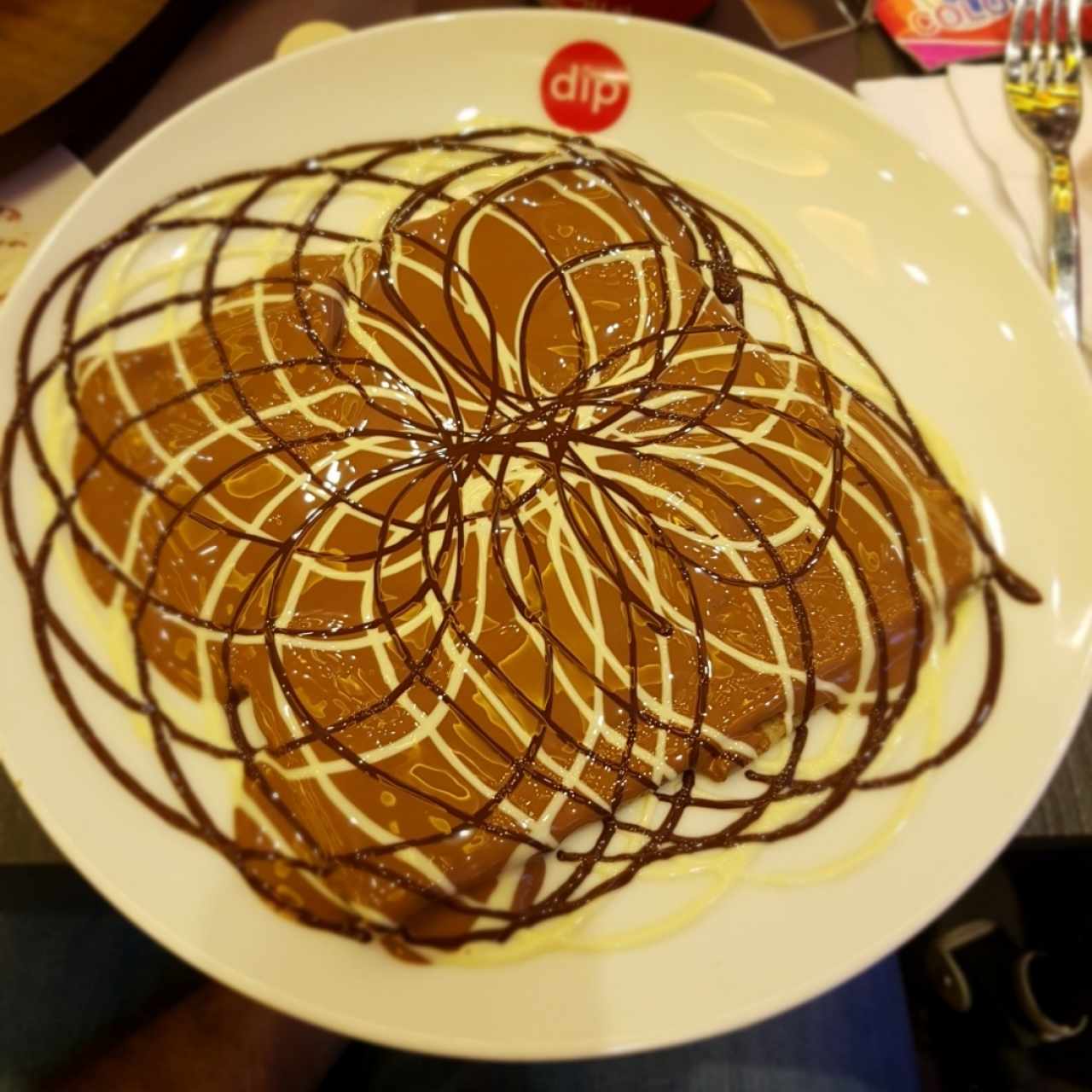 Crepé de chocolate