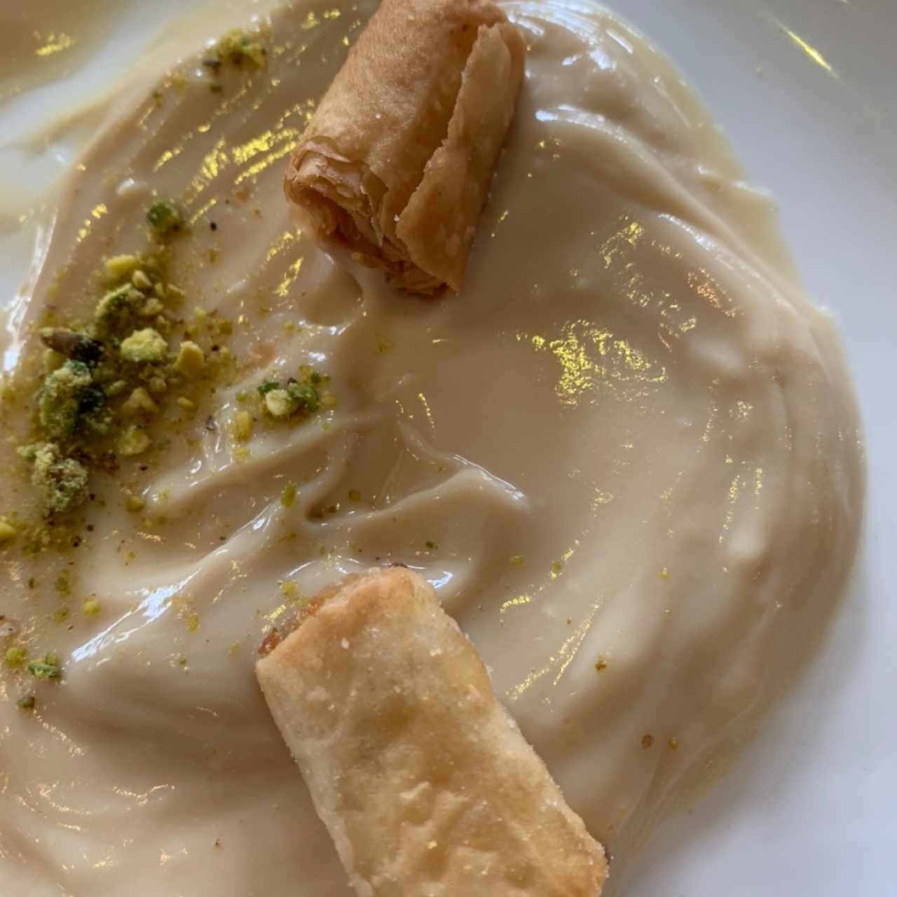 Postre de cortesía