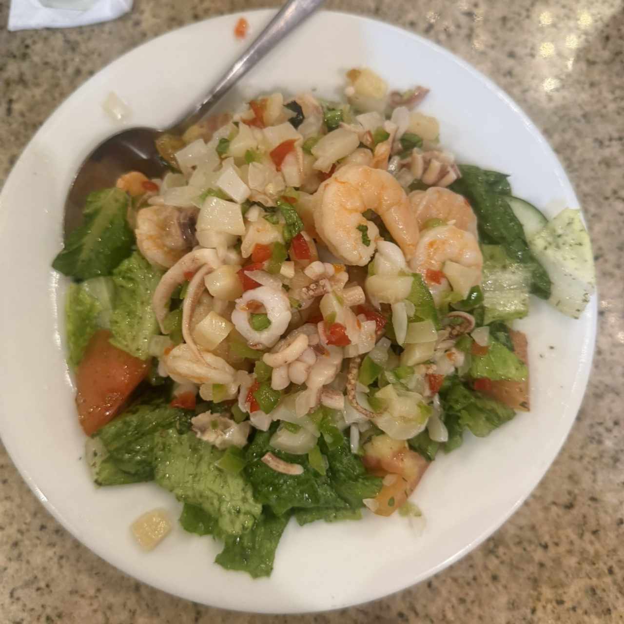 Ensaladas - Ensalada de Mariscos