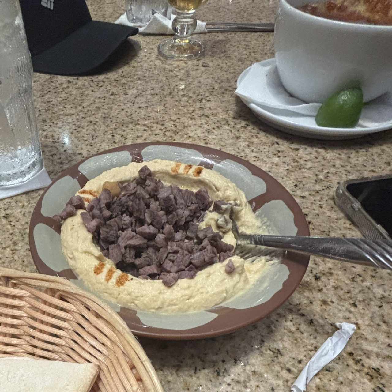 Entradas Libanesas - Hummus Maa Blahme