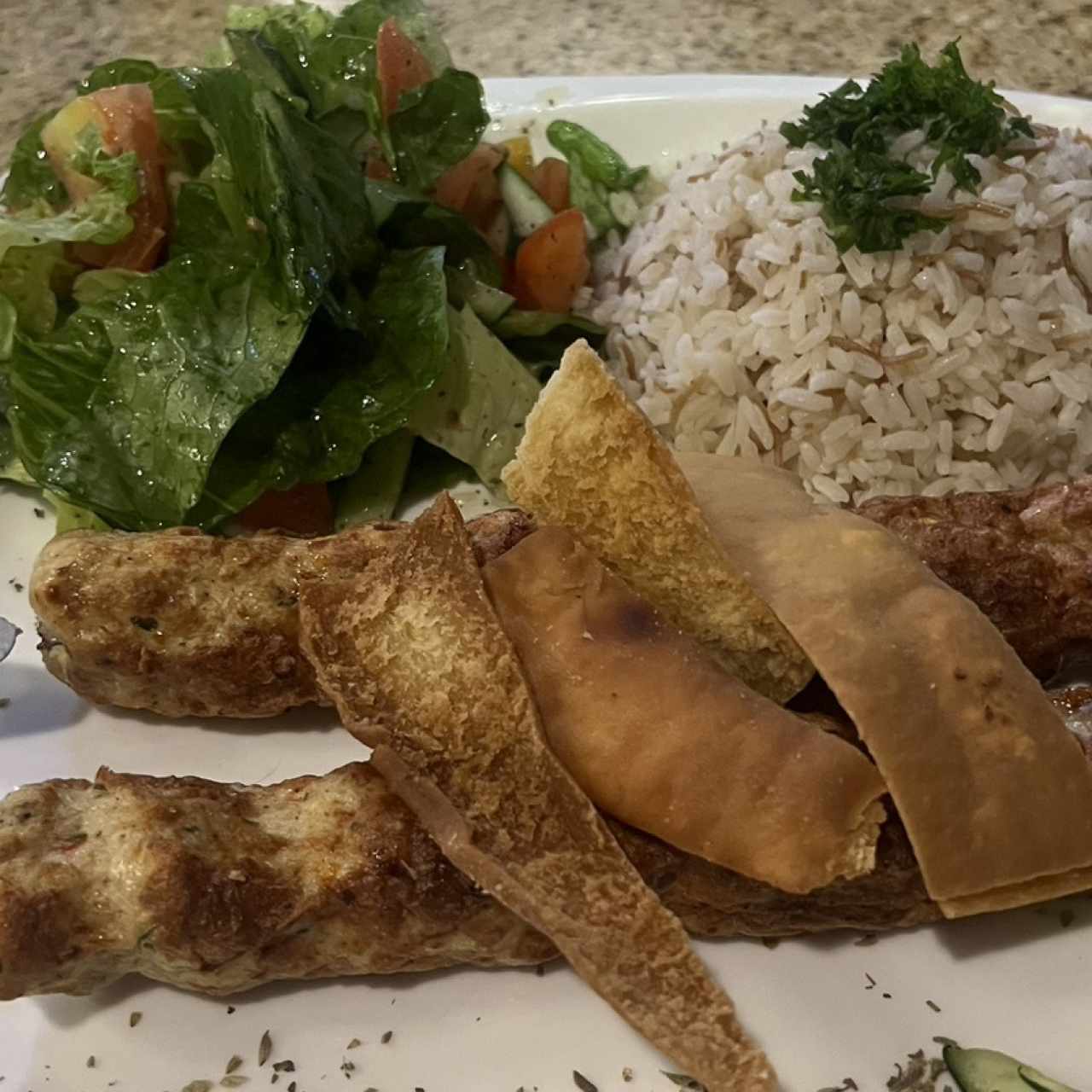 Kafta de Pollo al Carbón