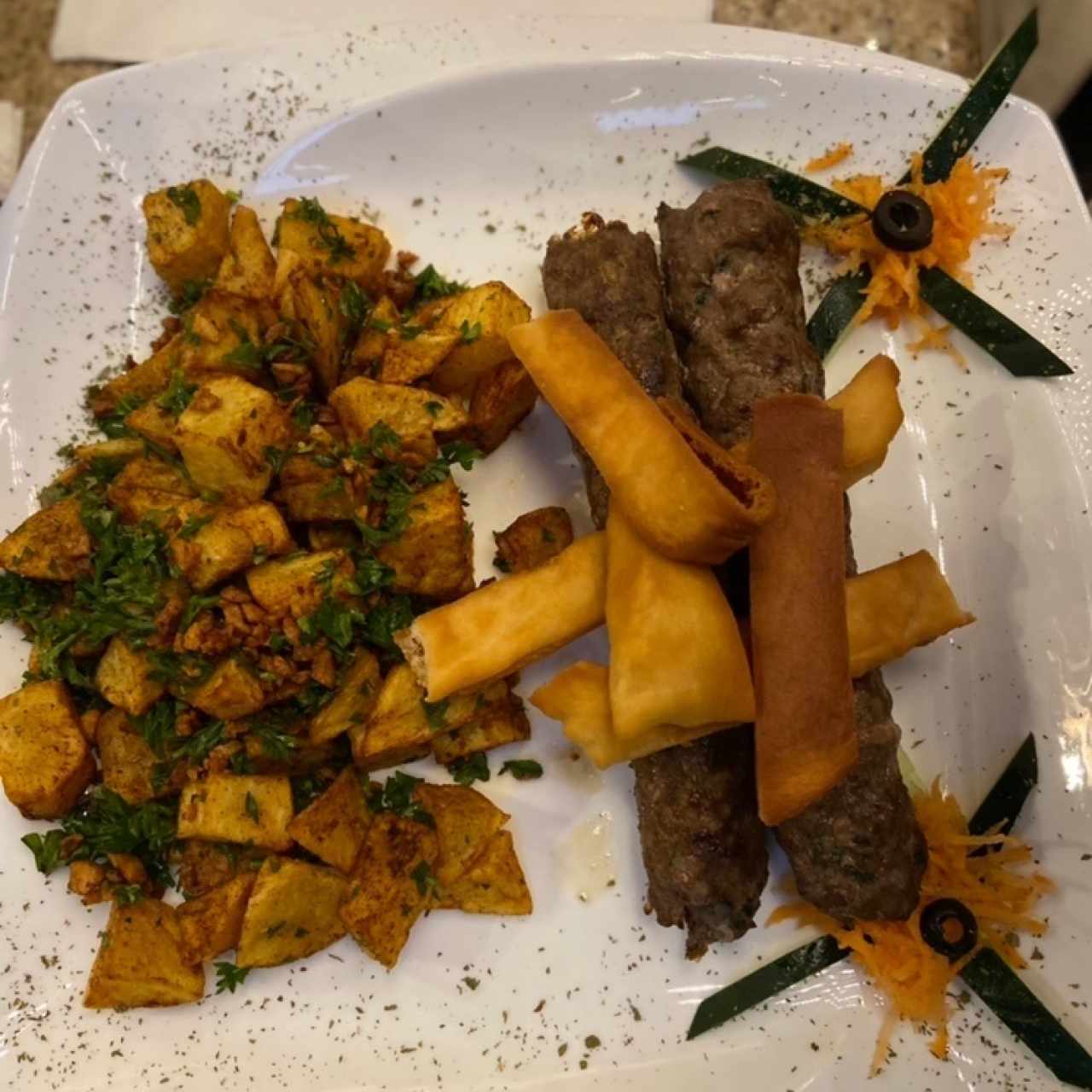 Kafta de Cordero al Carbón