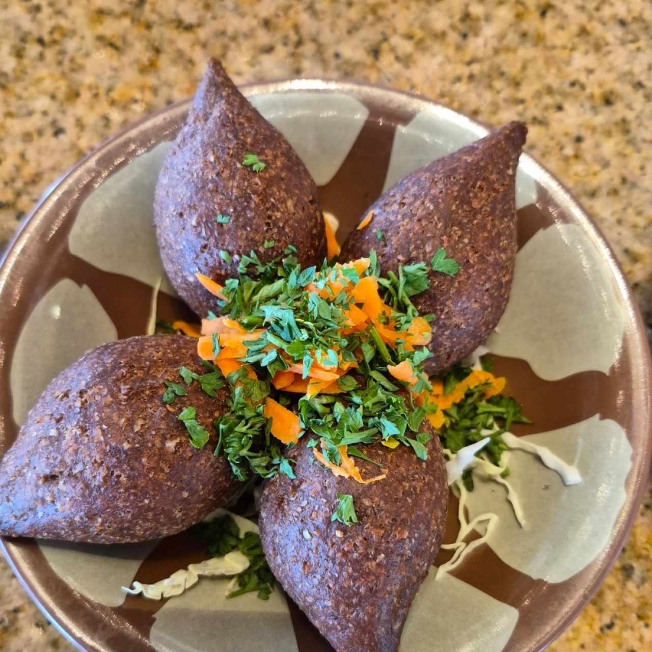 Entradas Libanesas - Kibbe Frito (4 Unidades)