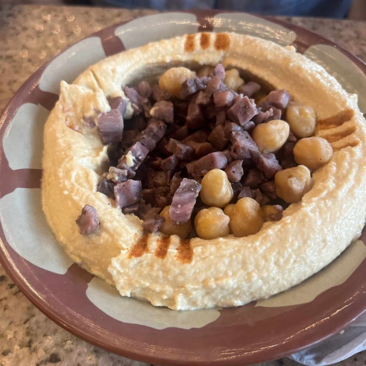 Entradas Libanesas - Hummus Maa Blahme