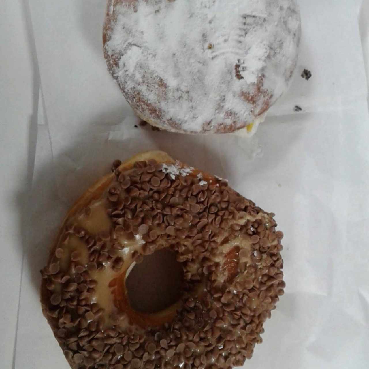 dulce de leche y crema pastelera