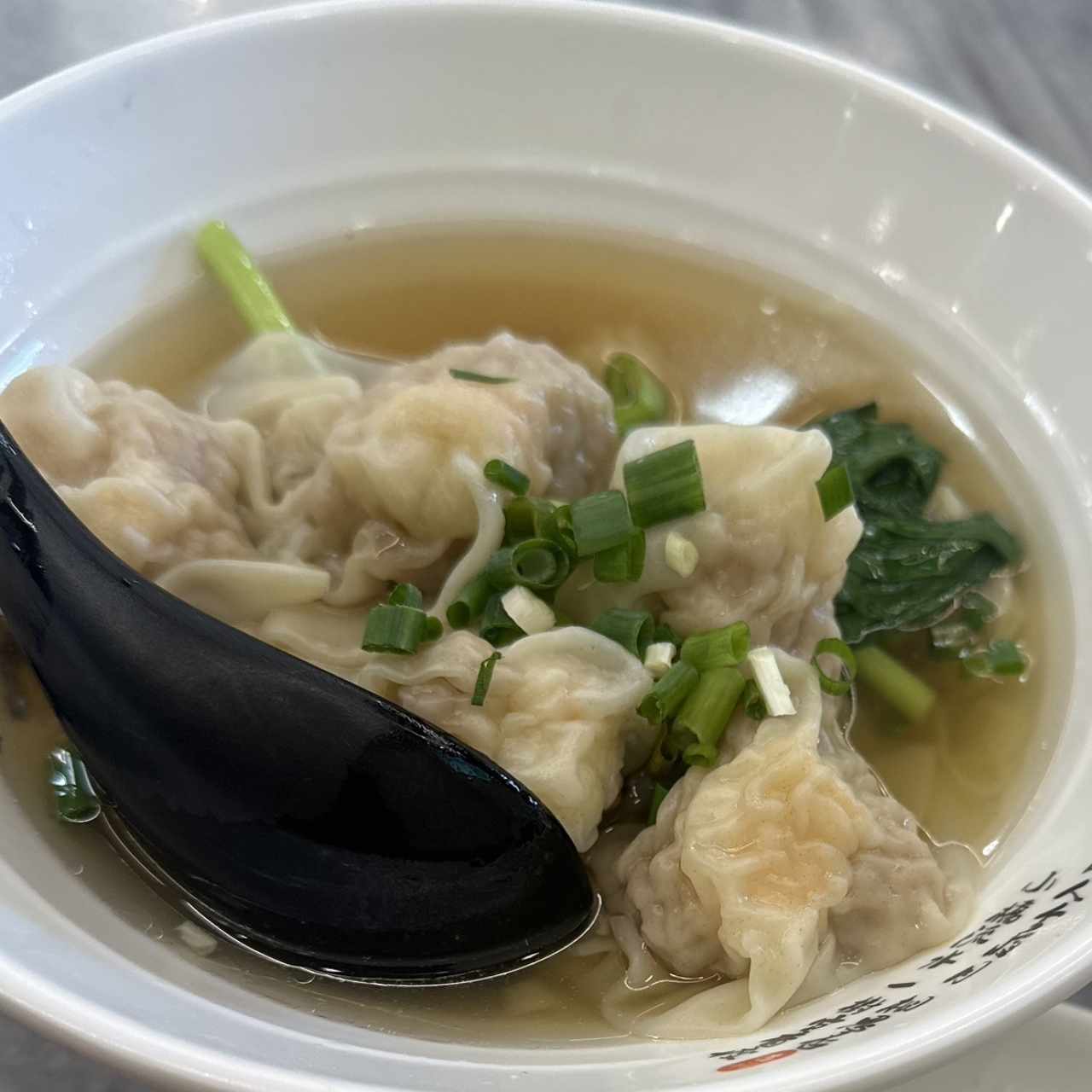 Sopa De Wanton De Camaron Con Fideos