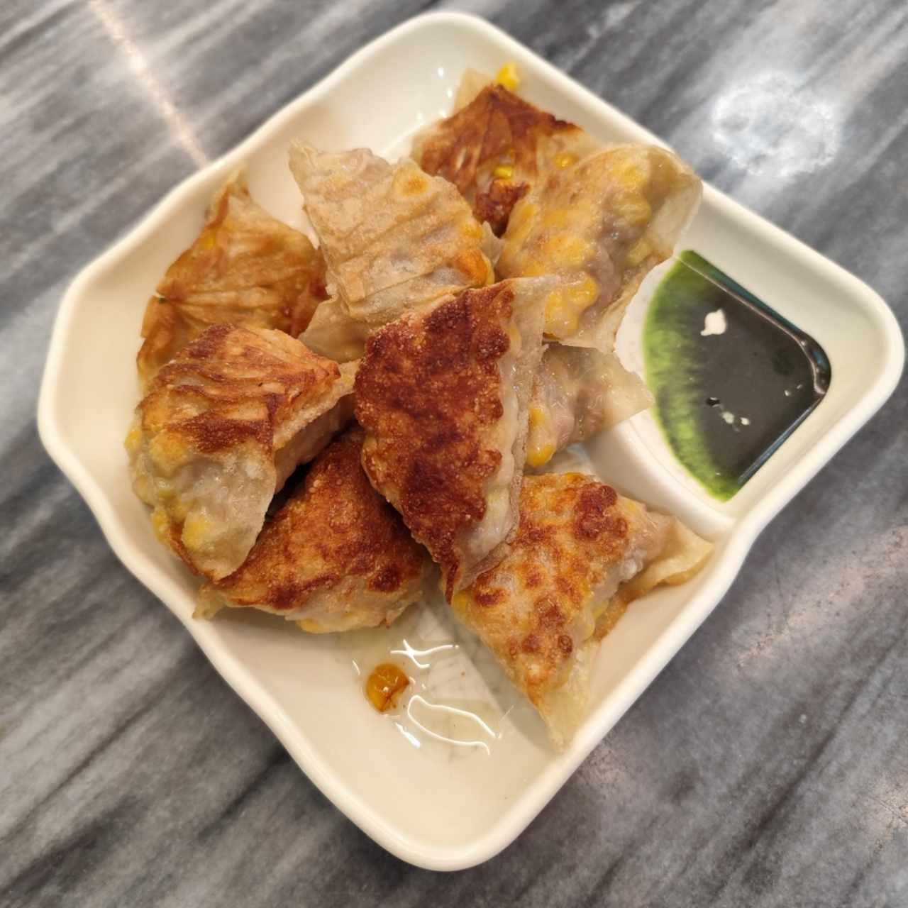 Dumpling de maíz