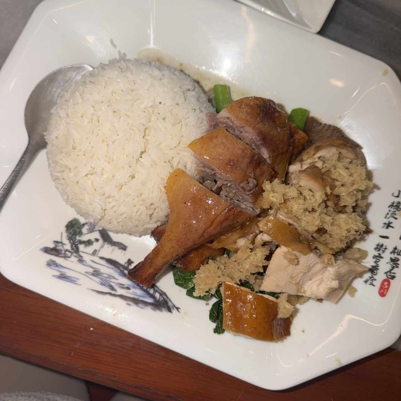 Pato y jengibre