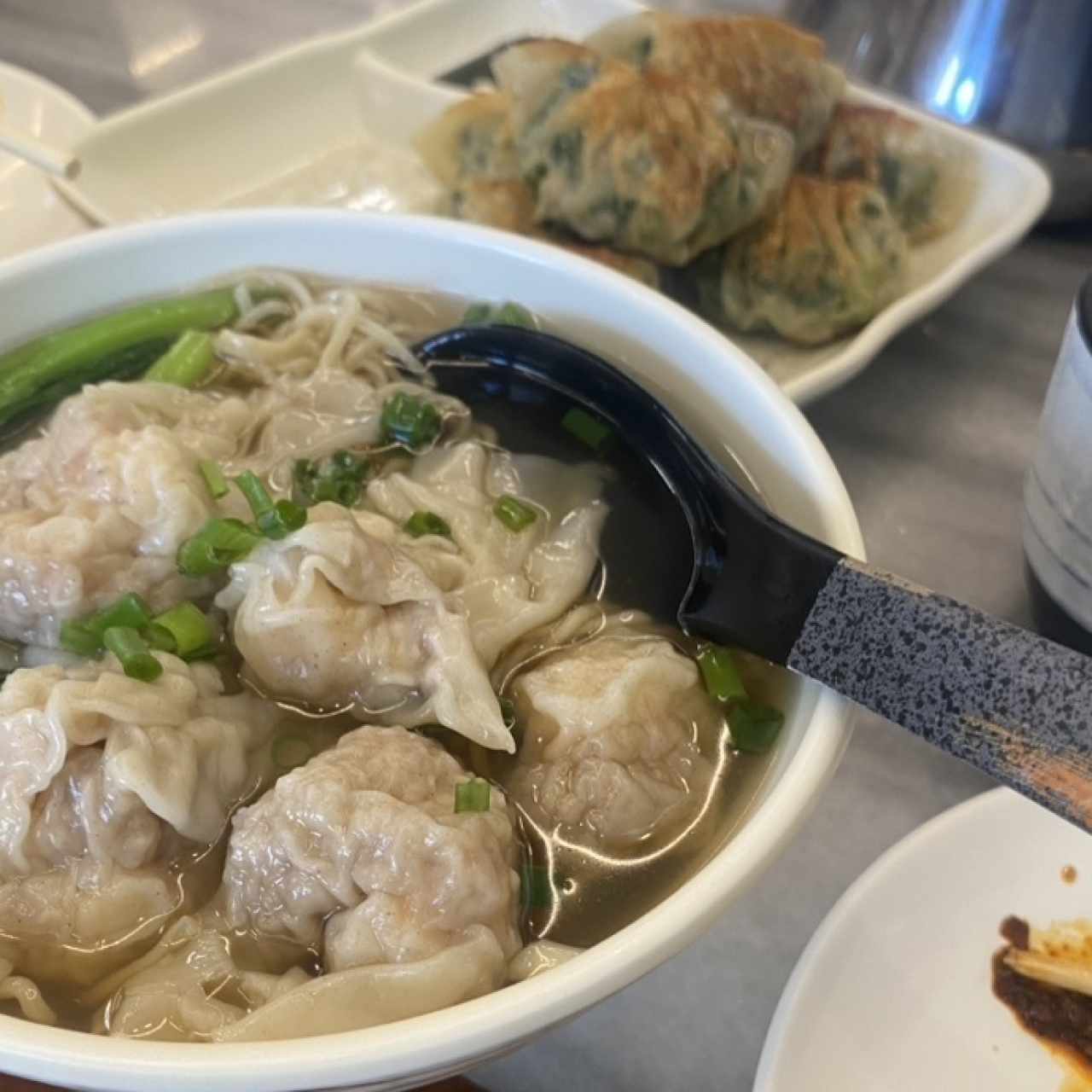 Sopa De Wanton De Puerco Con Fideos