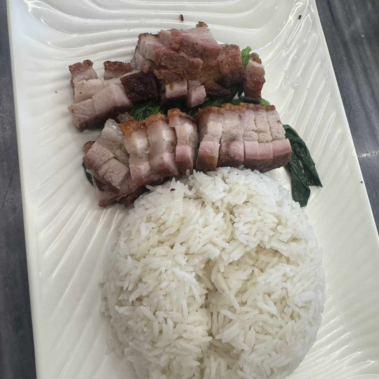 Al vapor - Costillita de puerco