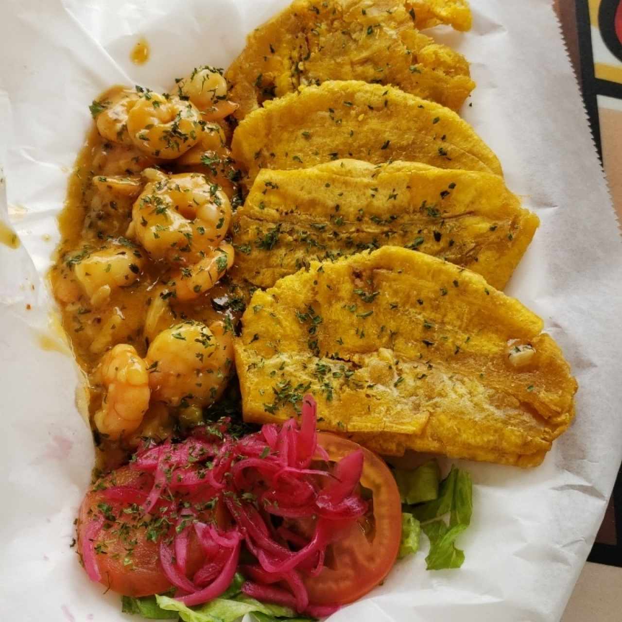 Camarones al Ajillo