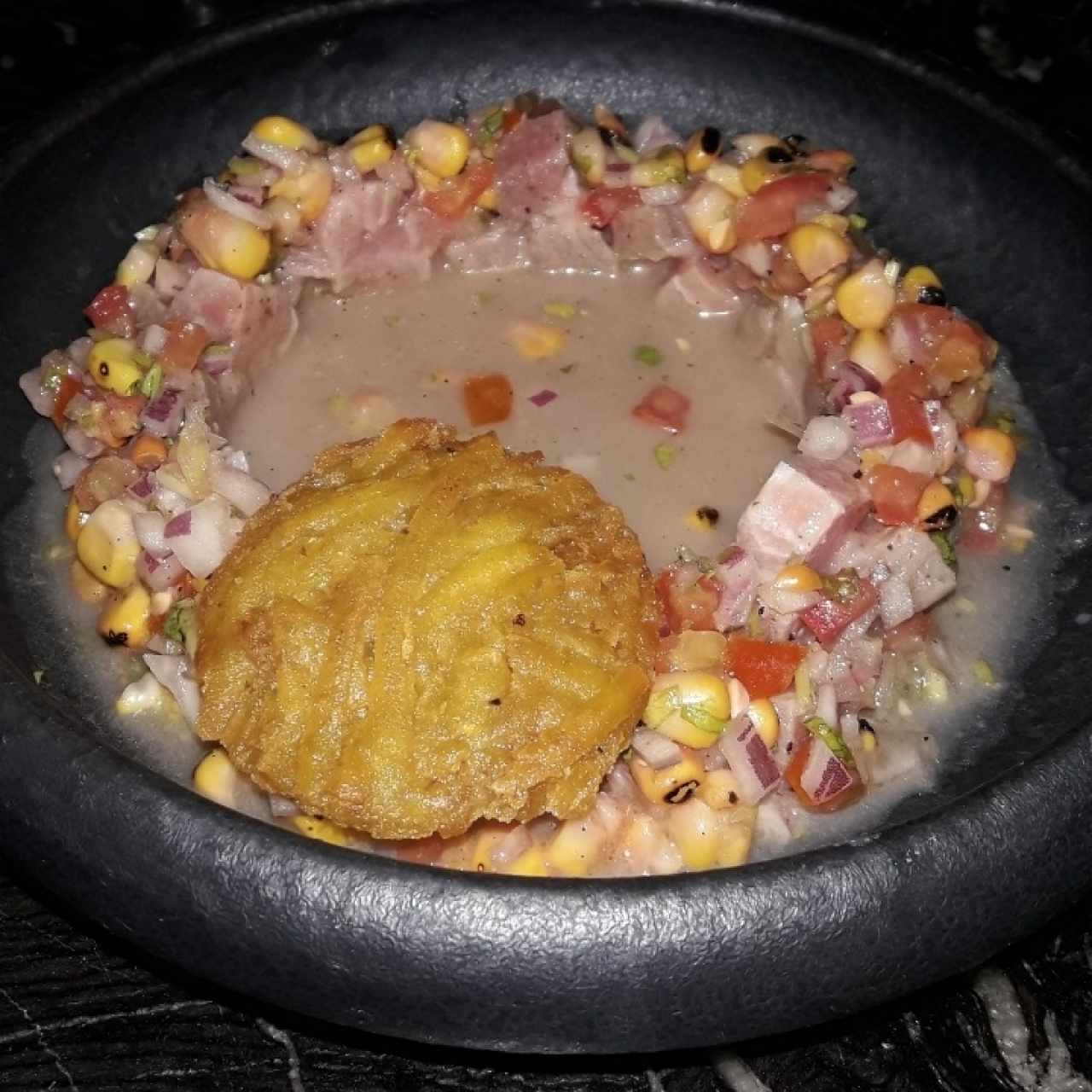 ceviche de corvina