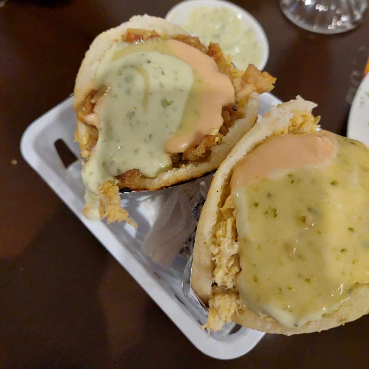 Arepas de combinación