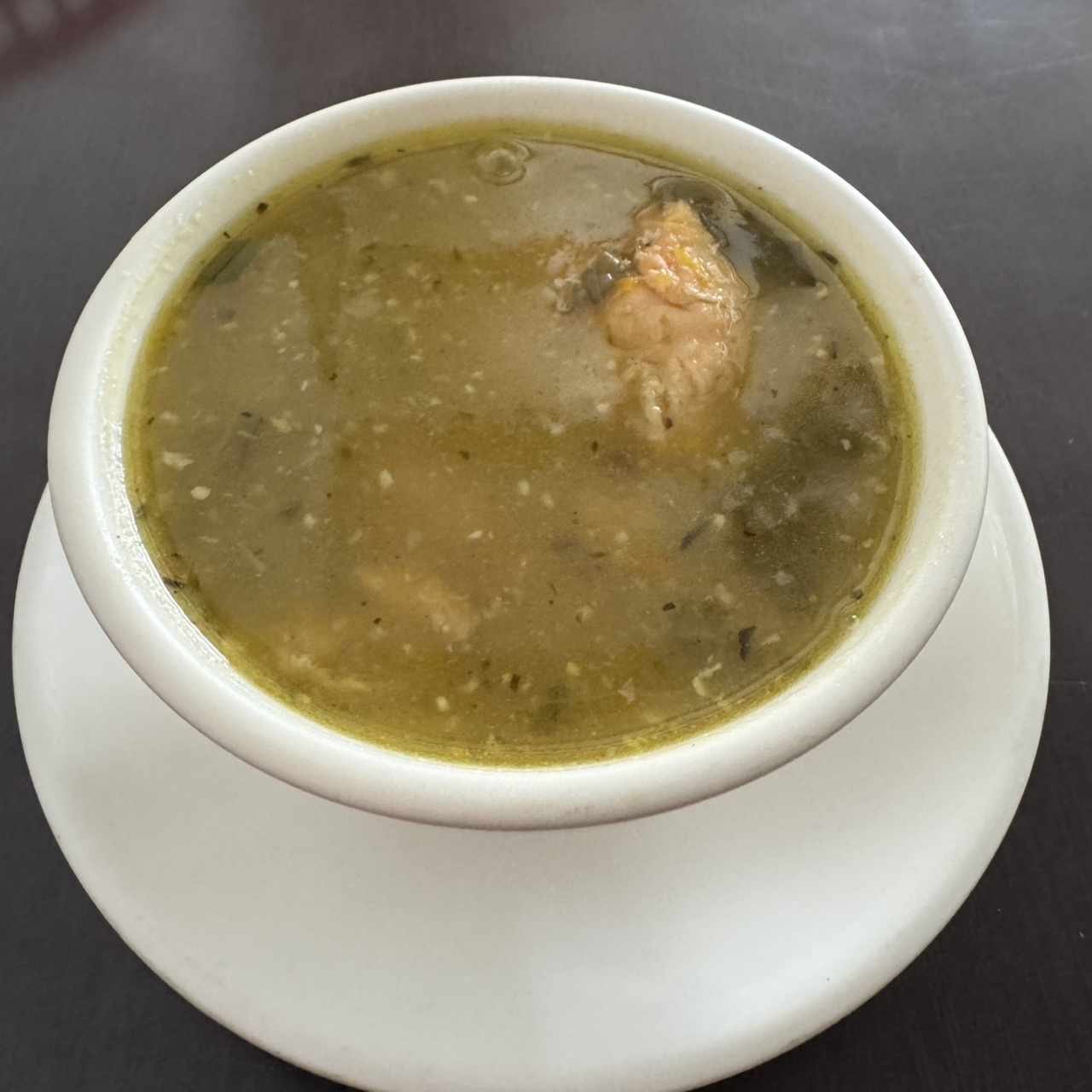 Sopita de pollo
