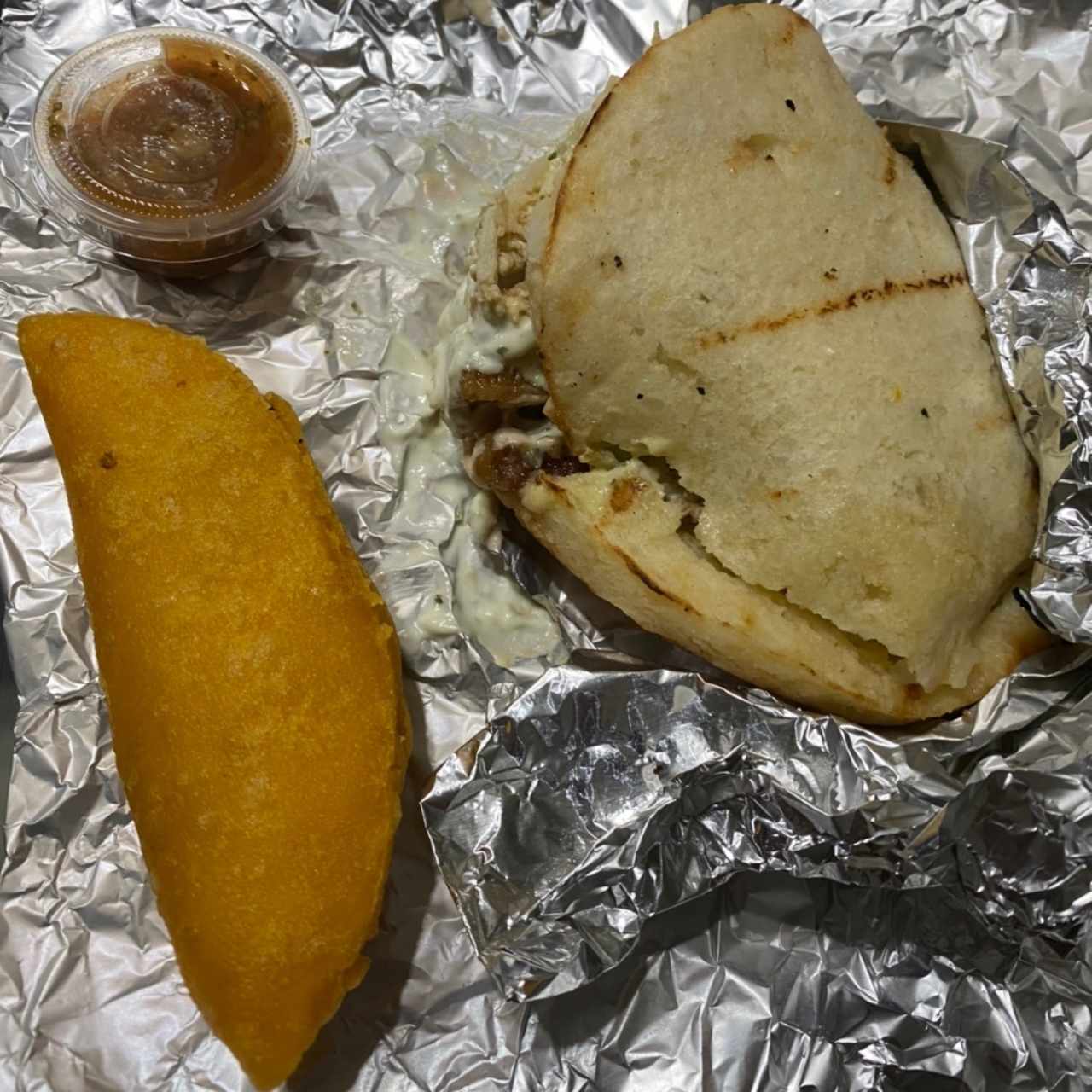 Arepas de combinación