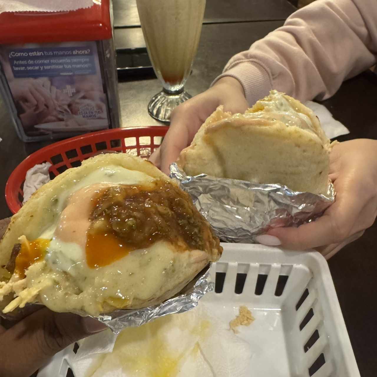Arepas rellenas