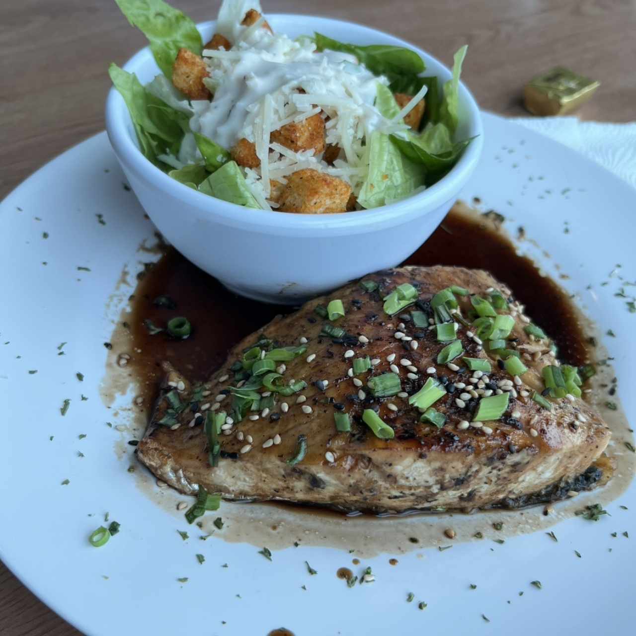 Salmn en salsa Teriyaki