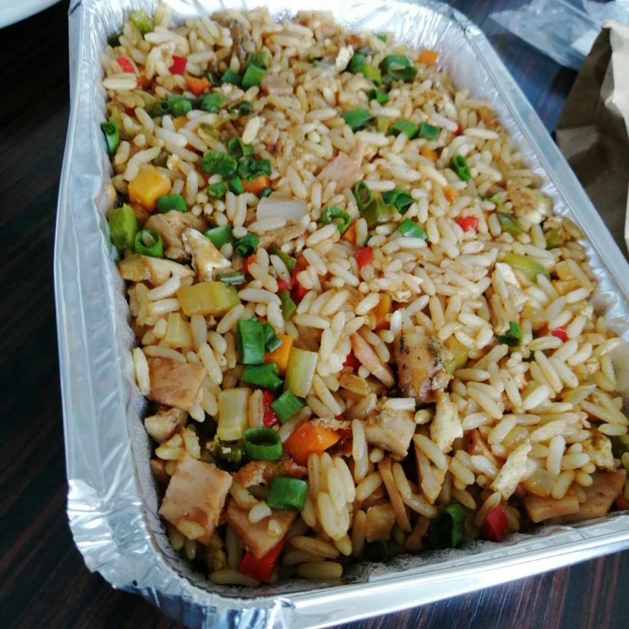 Arroz frito de combinacion