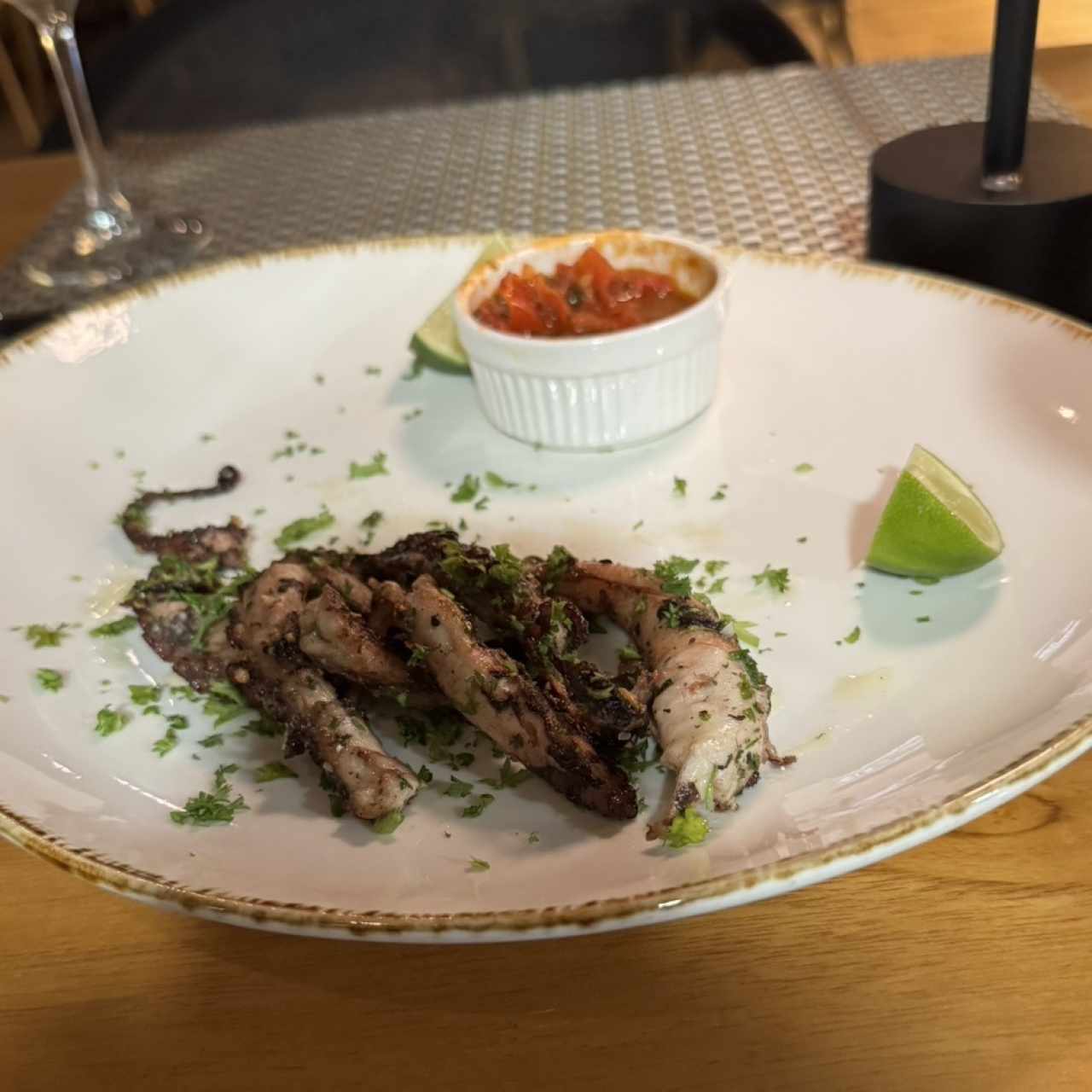 Entradas - Pulpo al Grill