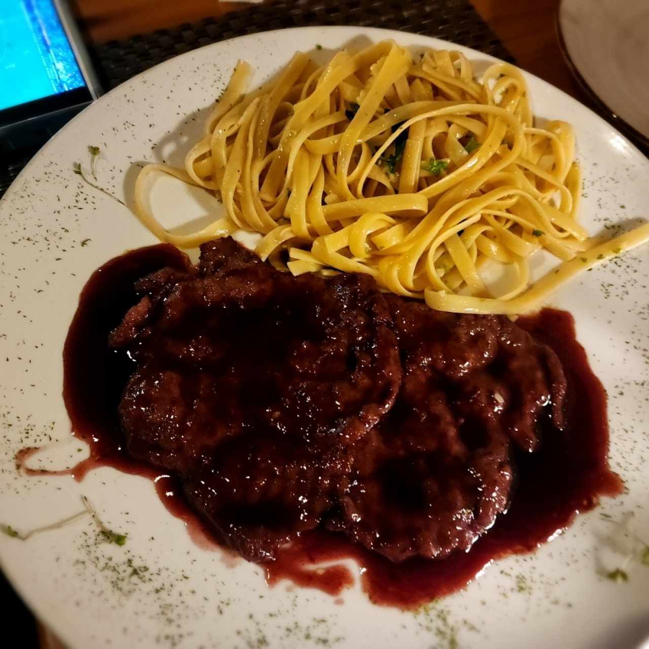 Carnes - Scalopina Marsala