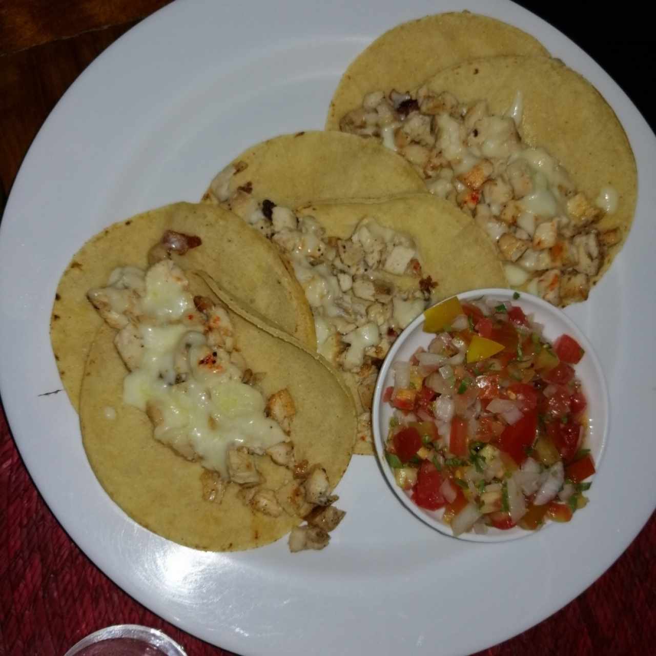 Tacos de pollo