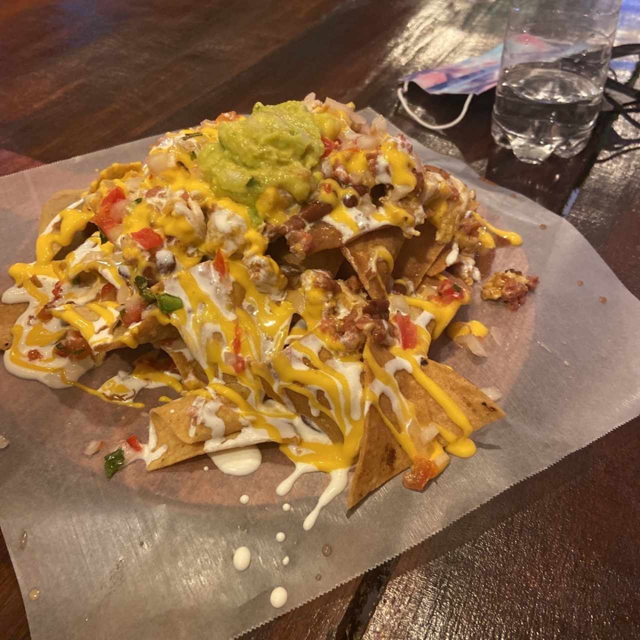 nachos de entrada
