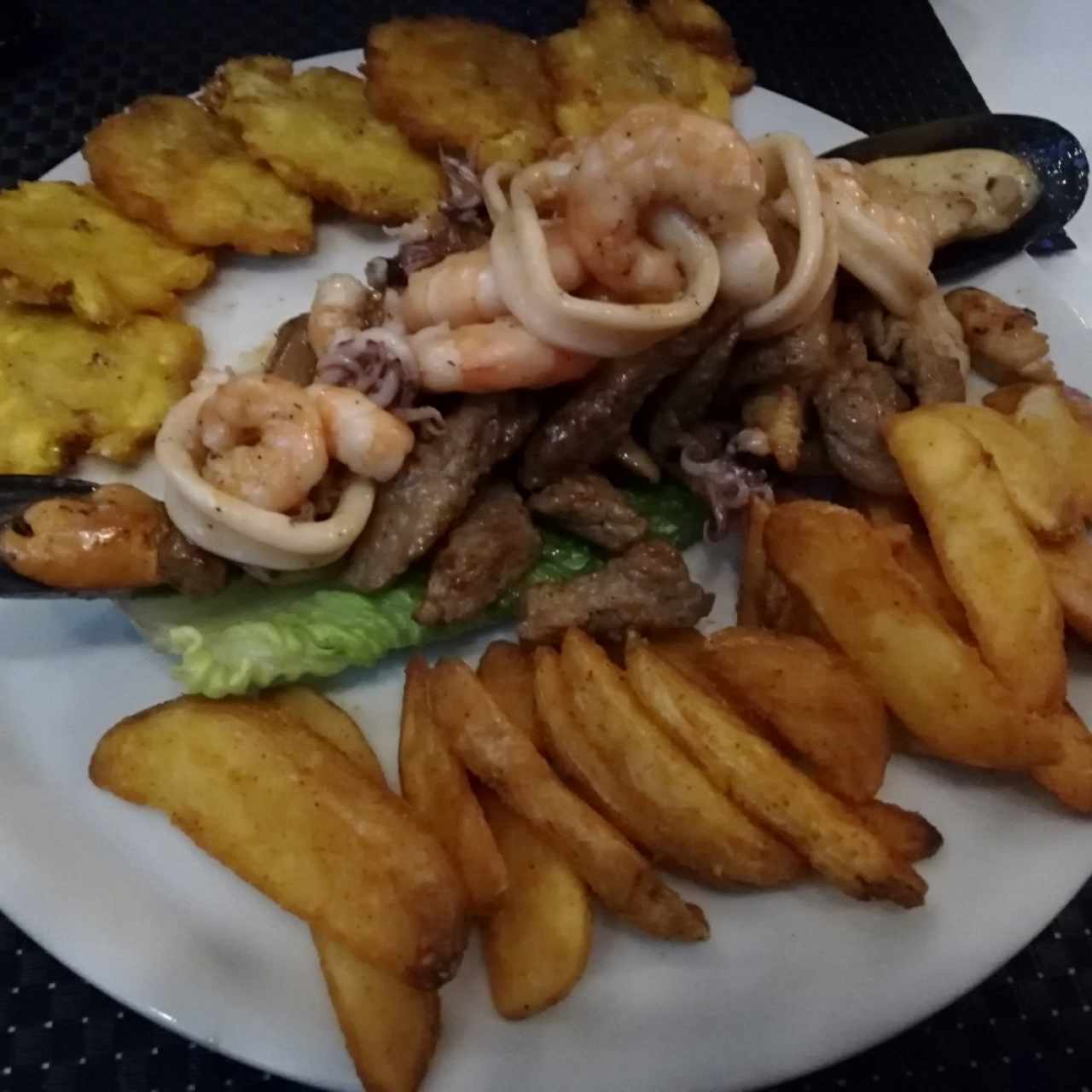 Parrilla mar y tierra (para 2 personas)